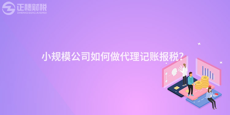 小规模公司如何做代理记账报税？